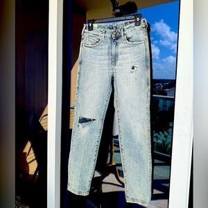 Diesel Distressed Light Blue Women's Jeans size 26
